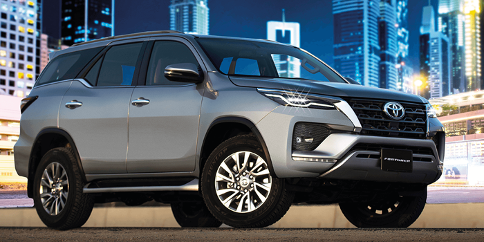 Toyota Fortuner for rent in Karachi
